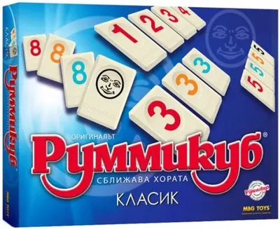 Joc de societate MBG Toys - Rummikub Classic