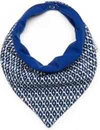 Baveta esarfa Kiki Bibs - Blue Kaa