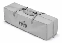 Patut plibil pentru copii Cam Sonno Gri ultraportabil, saltea, buzunar depozitare, geanta de transport inclusa