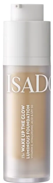 IsaDora Fond de ten hidratant de lungă durată Wake Up The Glow, 3W, SPF50, 30 ml