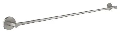 Bara prosop Grohe, Start Towel Rail 800mm, montare pe perete, fixare ascunsa, 800mm, super steel, crom mat