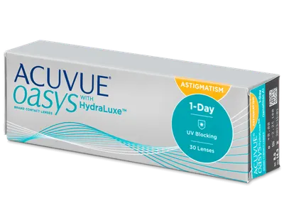 Acuvue Oasys 1-Day with HydraLuxe for Astigmatism (30 lentile)