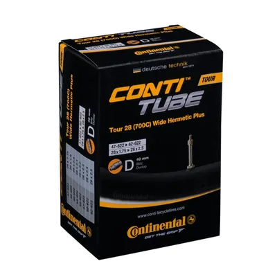 Cameră de aer Continental Tour 28 Wide Hermetic Plus - Dunlop 40 mm