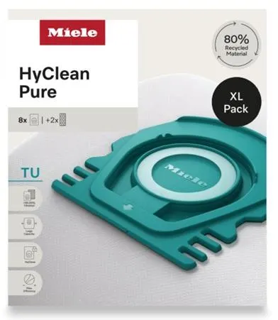 Set de pungi pentru praf și filtre Miele - HyClean Pure TU XL, pentru Guard S1/ L1