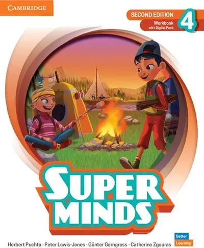 Super Minds 2ed Level 4 Workbook with Digital Pack British English - Paperback brosat