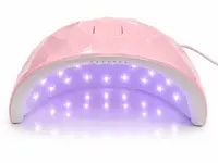 Lampă UV/LED Mini Portabilă 802 Roz 88W Smart USB pentru Orice Material Tehnic
