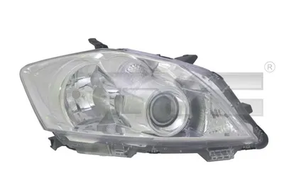 Far dreapta (H11 HB3, electric, cu motoras, fundal cromat) TOYOTA AURIS