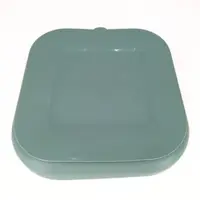 Farfurie patrata din silicon compartimentata Coccorito Mint