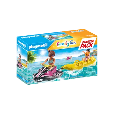 Playmobil - Scuter De Apa Si Barcuta Banana