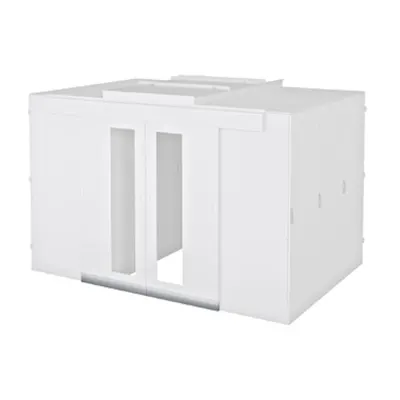 Door extension H100 RAL7035 lightgrey