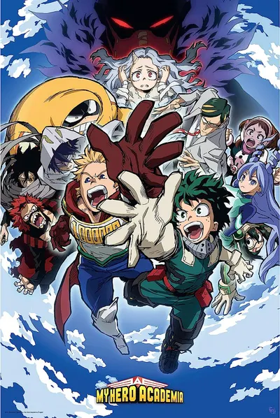 Maxi poster GB Eye Animation: My Hero Academia - Eri & Group