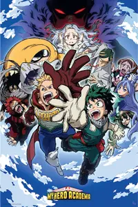 Maxi poster GB Eye Animation: My Hero Academia - Eri & Group