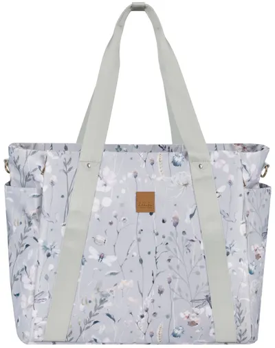 Geantă pentru accesorii bebeluși KikkaBoo Dreamy Fields - Florence, Grey