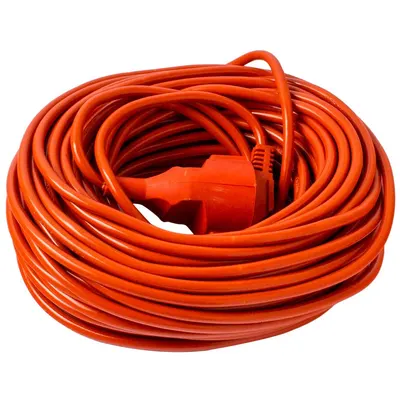 Prelungitor fisa-cupla 30m, 3x1.5mm2, portocaliu Strohm SM-PR-30