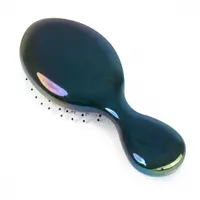 Perie cu Peri de Mistret si Peri Ionici din Nailon 17.5 cm Verde Cameleon - Nurio