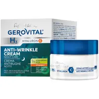 Crema antirid de noapte H3 Hyaluron C, Gerovital, Farmec | 50 ml