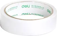 Banda adeziva cu doua fete Deli Stick Up - 30403, 24 mm х 10 m