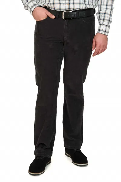 Pantalon raiat clasic, Forza, gri antracit (Marime pantalon: W48)