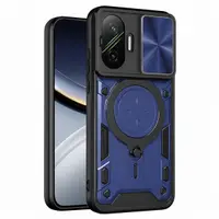 Husa pentru Xiaomi Poco F7, Techsuit, CamGuard Pro, Albastra