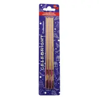 Set 6 lumânări pentru tort, Exquisiteness, maro, Celebright, 17cm