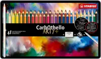 Creioane colorate Stabilo CarbOthello - ARTYplus, 48 buc