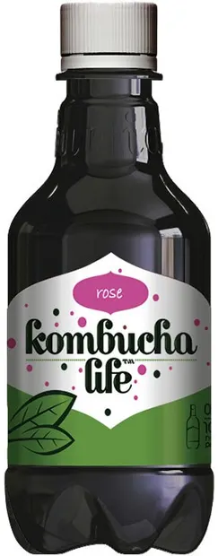 Rose Băutură naturală , 500 ml, Kombucha Life