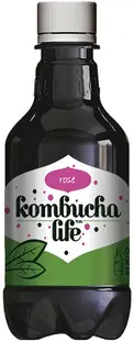 Rose Băutură naturală , 500 ml, Kombucha Life