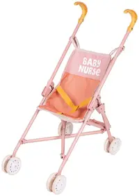 Cărucior pliabil Smoby Baby Nurse - Roz