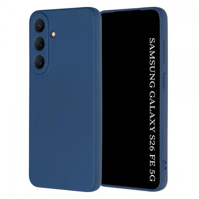 Husa pentru Samsung Galaxy S26 FE / S25 FE, Techsuit, SoftFlex, Bleumarin