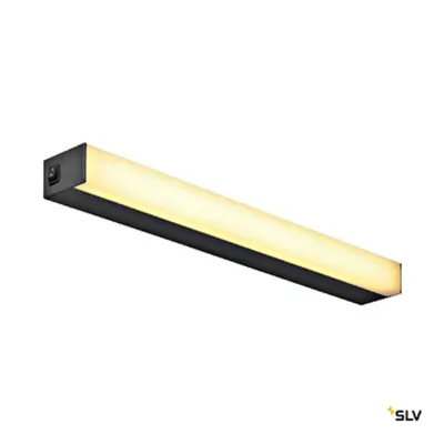SIGHT LED, wall and ceiling light, with switch, 600mm, black