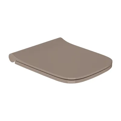 Capac soft close pentru vas WC suspendat Celesta Gemma duroplast bej