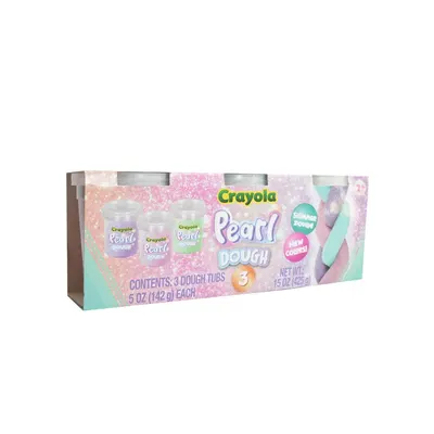 Set plastilina parfumata si sidefata Crayola 425g