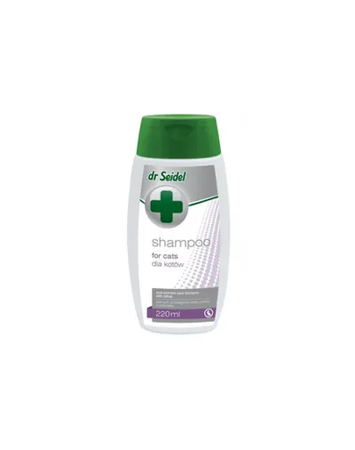 DR SEIDEL șampon pentru pisici curățare și îngrijire blană 220 ml