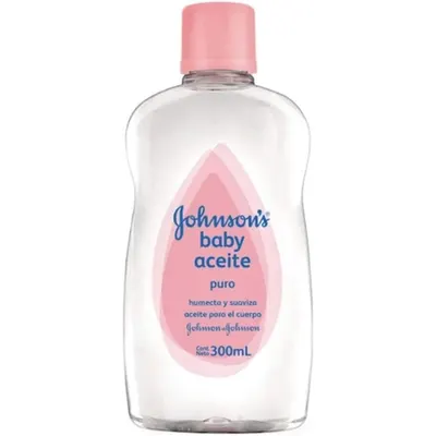Ulei corp, Johnson's, aromă florală, 250 ml, roz
