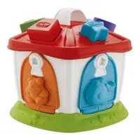 Jucarie educativa Chicco 2 in 1, Casuta cu animale, 1-4 ani