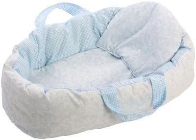 Cos pentru papusi Asi, albastru, 30 - 36 cm