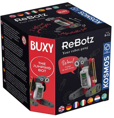 Jucărie de asamblat Kosmos ReBotz - Robotul săritor Bucky