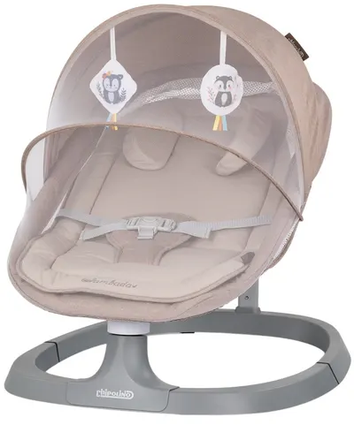 Șezlong electric pentru copii Chipolino - Lambada, tiramisu