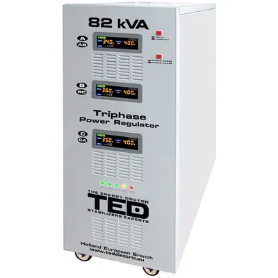 STABILIZATOR tensiune trifazat 380V 82 Kva 64KW