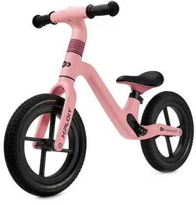 Bicicleta de echilibru KinderKraft - Xploit, roz