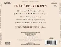 Chopin: Sonatas Nos 2 & 3 / Two Nocturnes