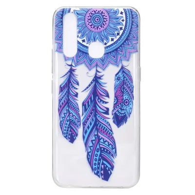 Husa Compatibila cu Huawei P40 Lite E model Feather Dreamcatcher, Silicon, TPU Multicolor Engros