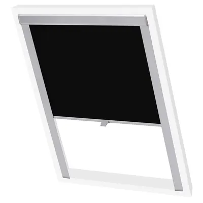 vidaXL Jaluzele opace tip rulou C04, negru, GGL și GGU