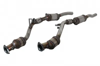 Catalizator set 2 tevi EURO 3 EURO 4 potrivit AUDI A6 C5; SKODA SUPERB I; VW PASSAT B5.5 2.4 2.8 1997-2008