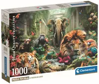 Puzzle Clementoni din 1000 piese - Junglă mistică