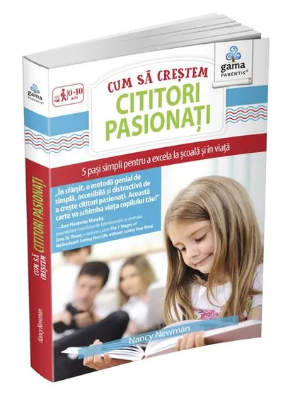 Cum să creștem cititori pasionați. 5 pași simpli pentru a excela la școală și în viață. Ghiduri pentru părinți - Paperback - Stéphane Barbas