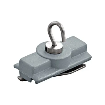 3-phase Heavy-duty hook silver Metall; max. load 5kg