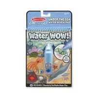 Carnet de colorat cu Apa magica Oceanul