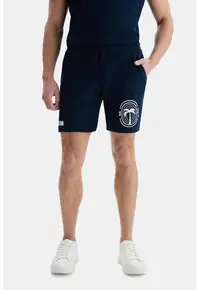 Pantaloni scurti de bumbac Sierge - Albastru ultramarin