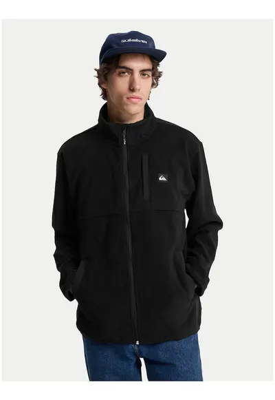 Jacheta sport barbati - regular fit - negru - poliester